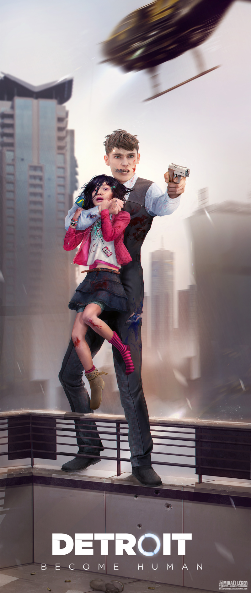 Illustration for article titled The Art Of Detroit: Become Human